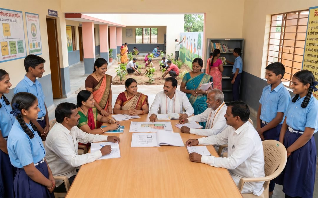 ಸಮುದಾಯದ ಸಹಭಾಗಿತ್ವ: ಶಾಲಾ ವಿಕಾಸ ಸಮಿತಿಗಳು ಮತ್ತು ಸಾರ್ವಜನಿಕ ಹೊಣೆಗಾರಿಕೆ